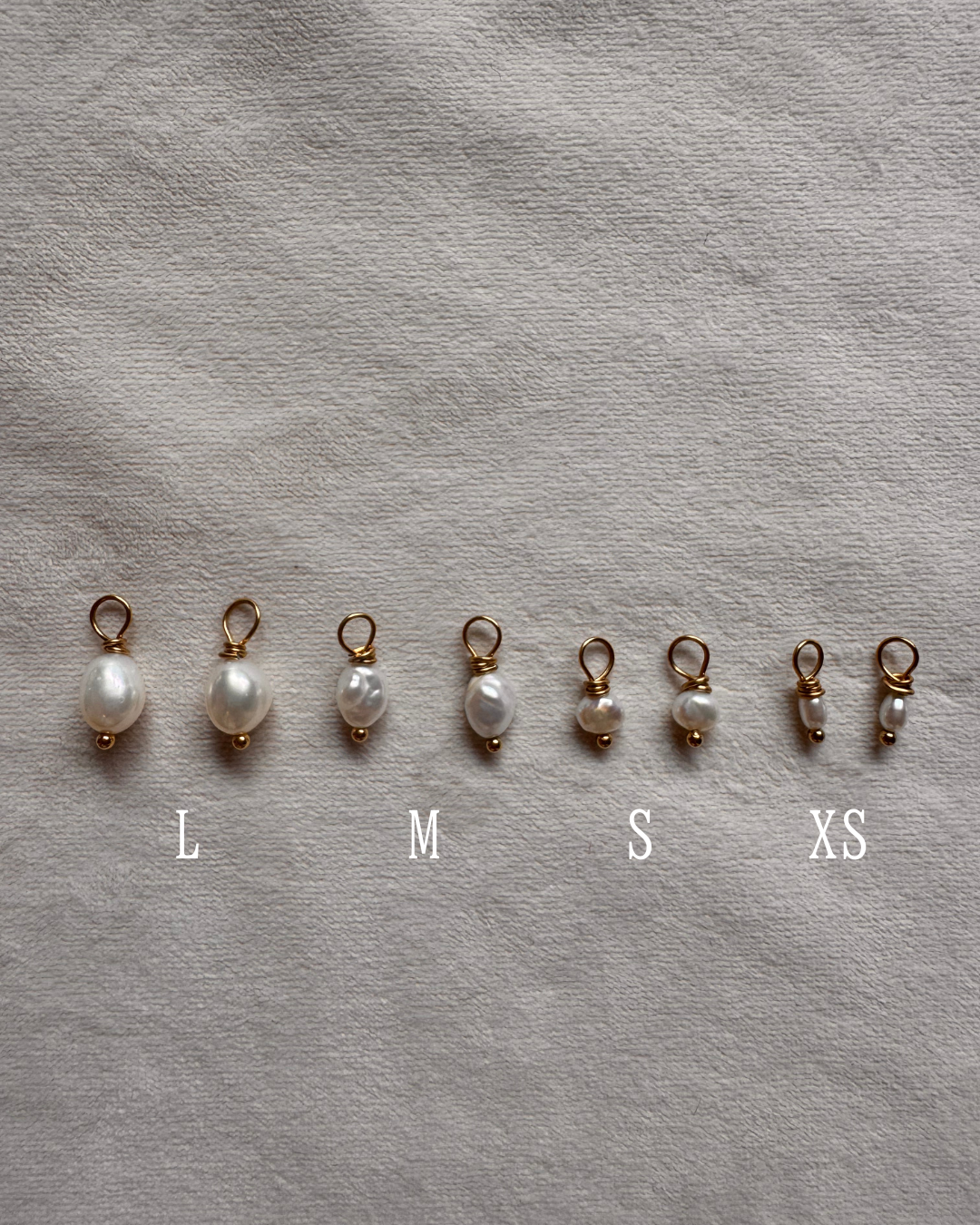 Pearl Hoop Earrings