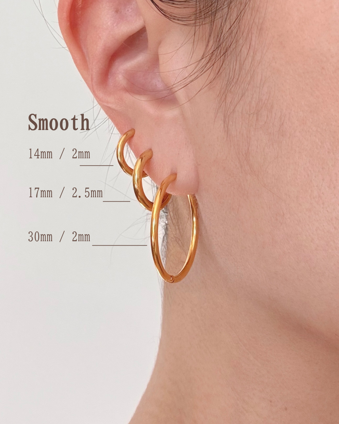 Peridot Hoop earrings