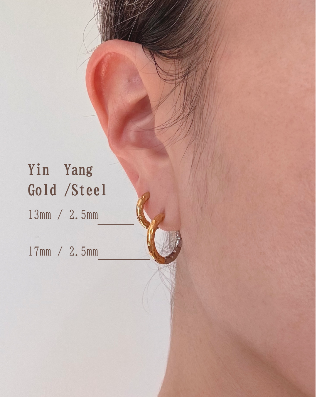 Peridot Hoop earrings