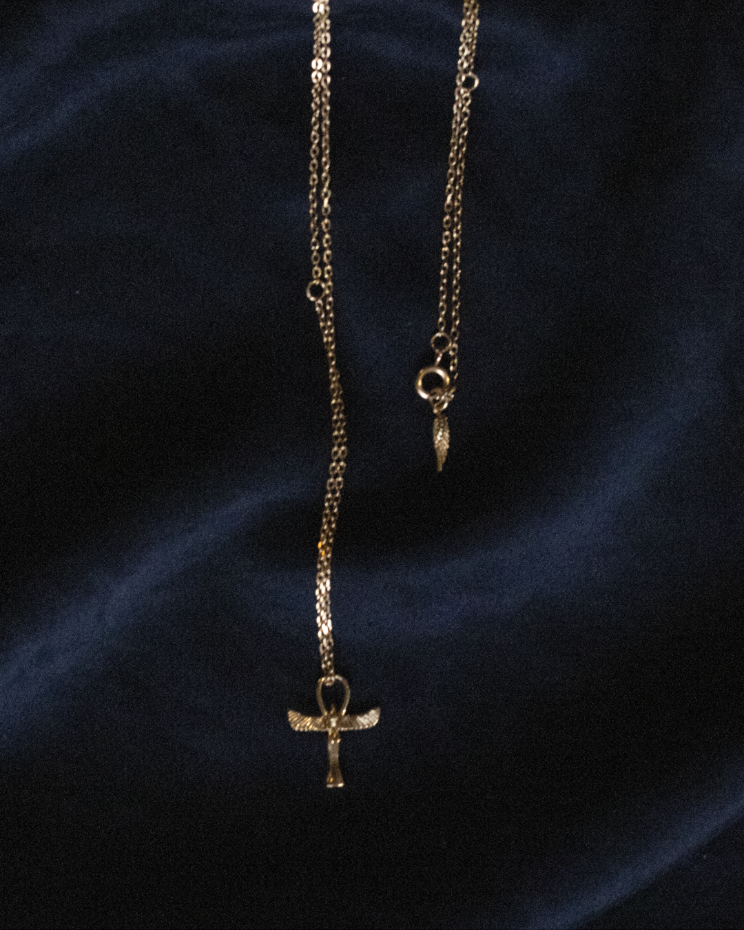 Isis Winged Ankh Necklace