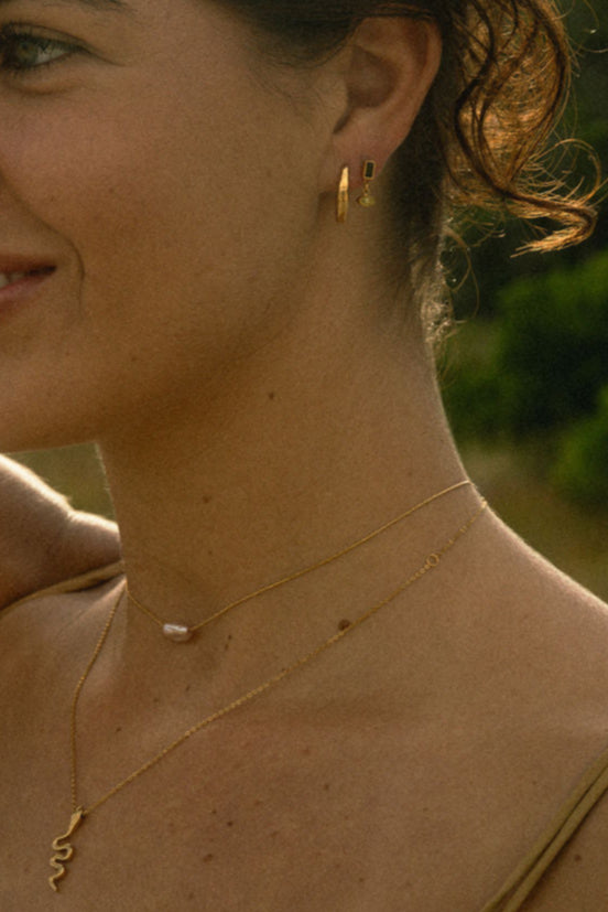 Moon Cycle Hoop Earrings
