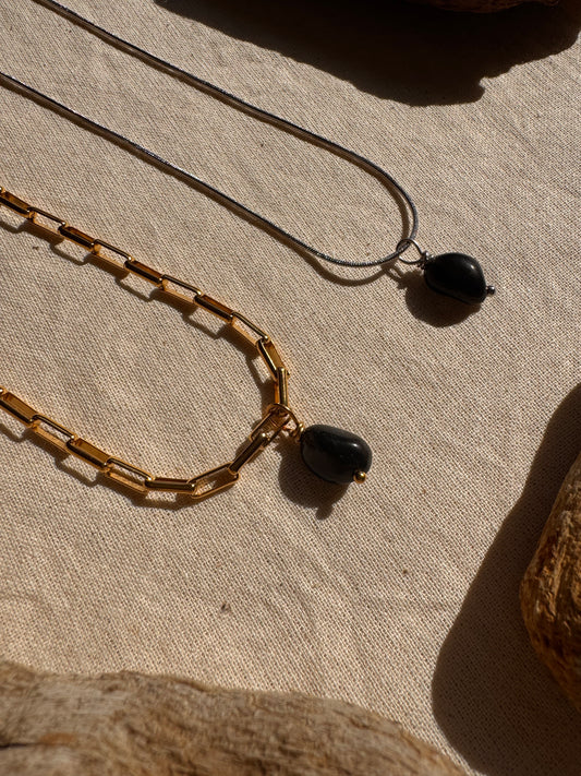 Black Obsidian Necklace