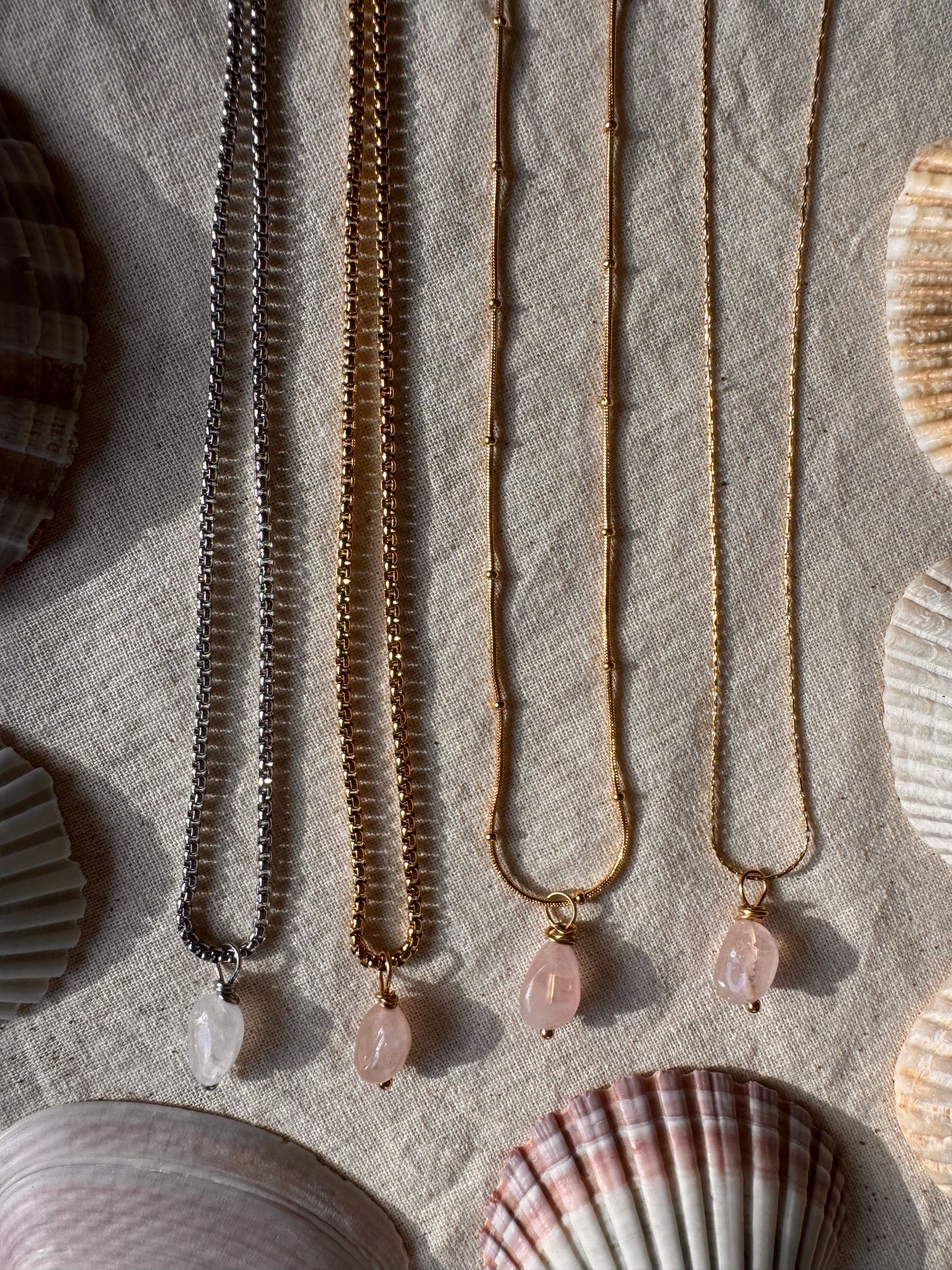 Rose Quartz Necklace