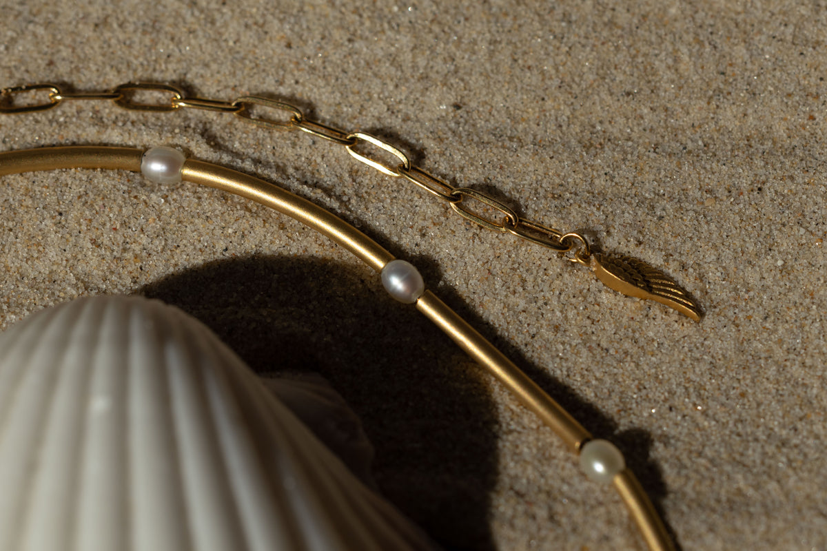 FUKUSEN — Connecting the Dots Necklace