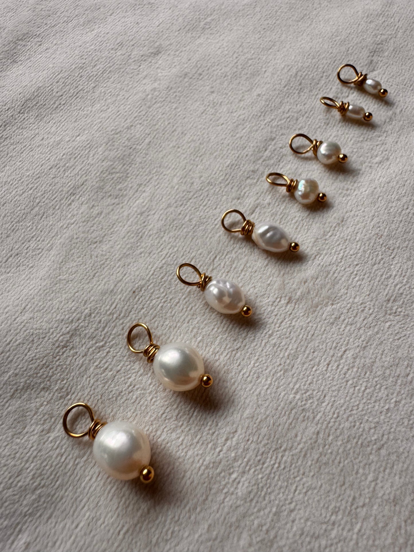 Pearl Earring Charm Only