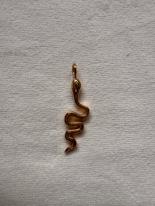 Yoni Snake Earring Charm Only