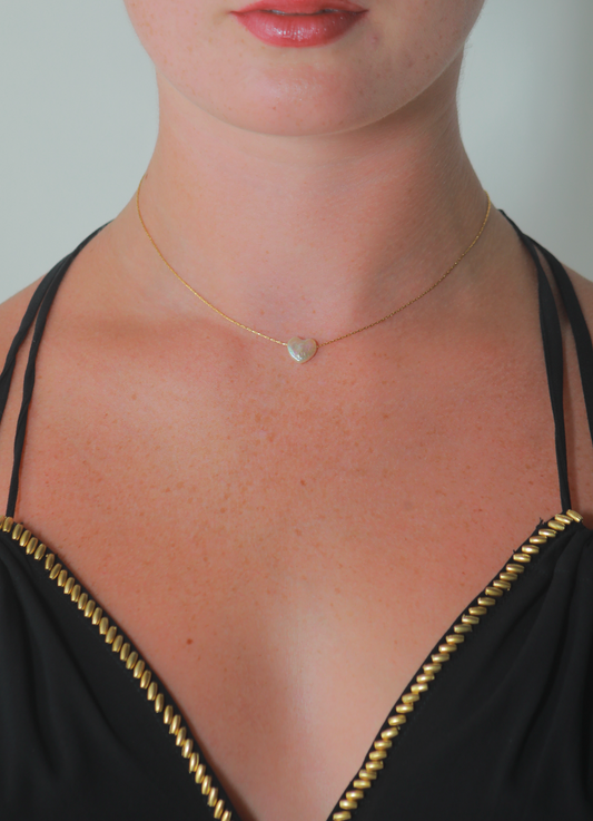 Pearl of the Heart Necklace