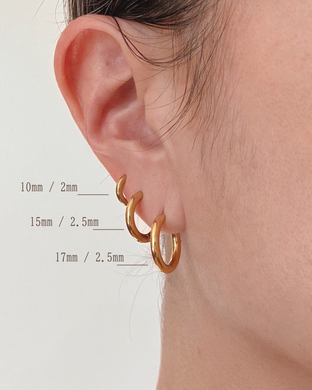 Stillness Earring Hoops