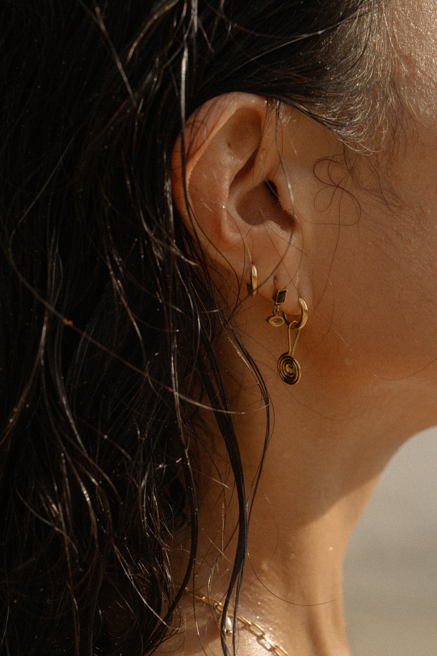 Vortex Hoop Earrings