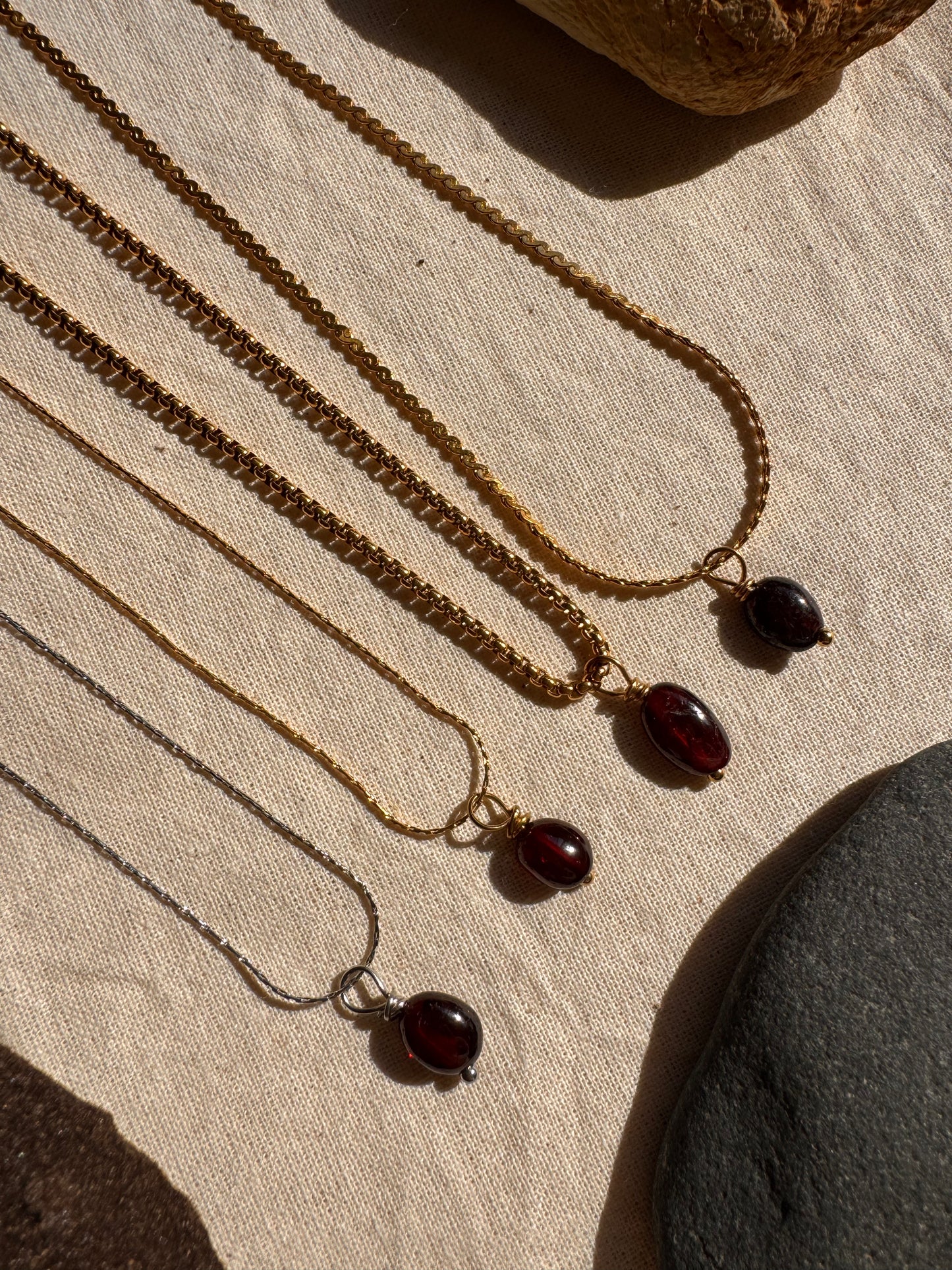 Garnet Necklace