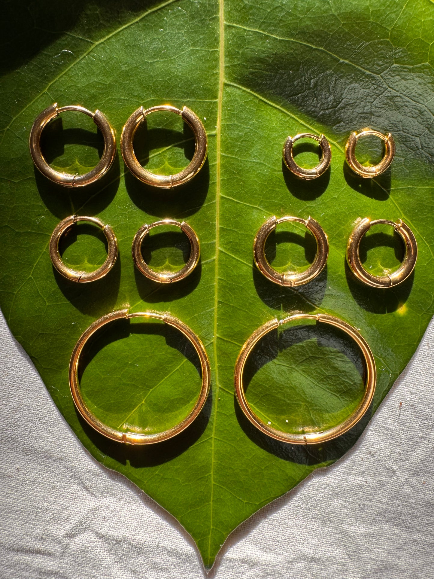 Stillness Earring Hoops