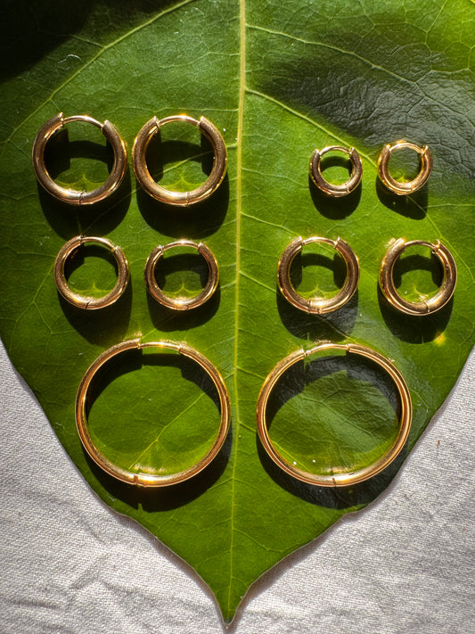 Stillness Earring Hoops