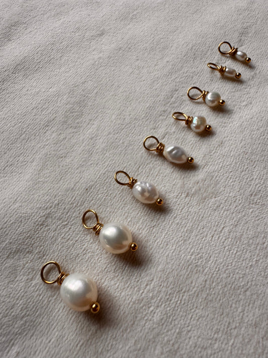 Pearl Earring Charm Only