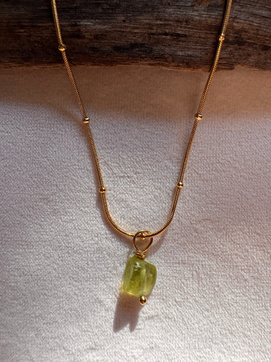 Peridot Necklace