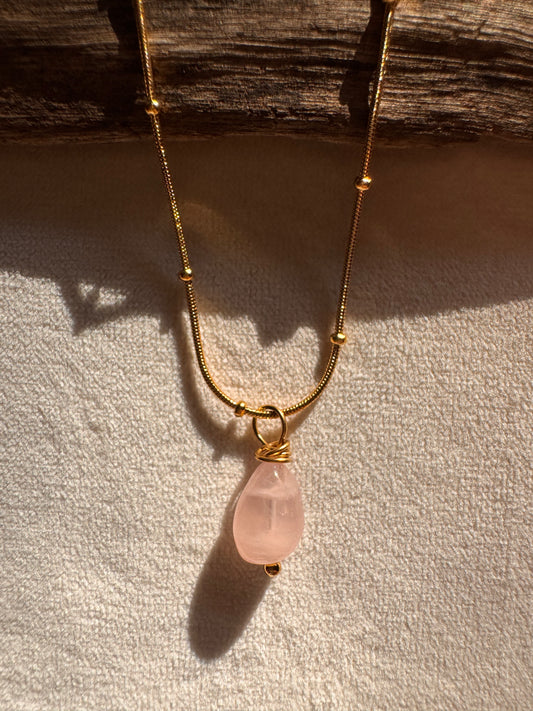 Rose Quartz Necklace