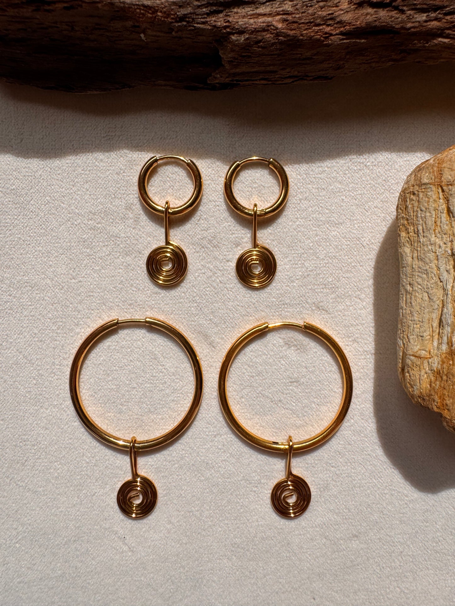 Vortex Hoop Earrings