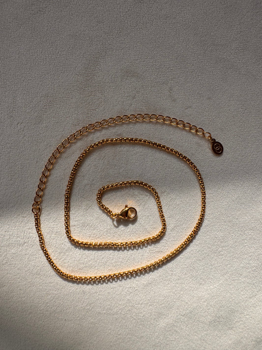 Block Necklace Chain