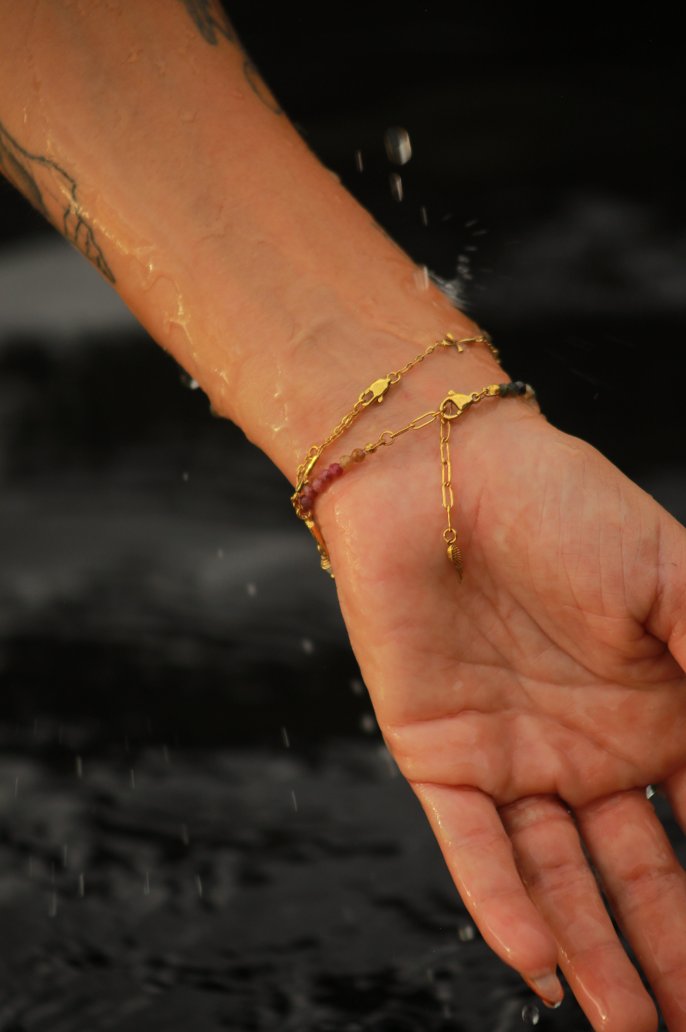 Heart in Bloom – Tourmaline Bracelet