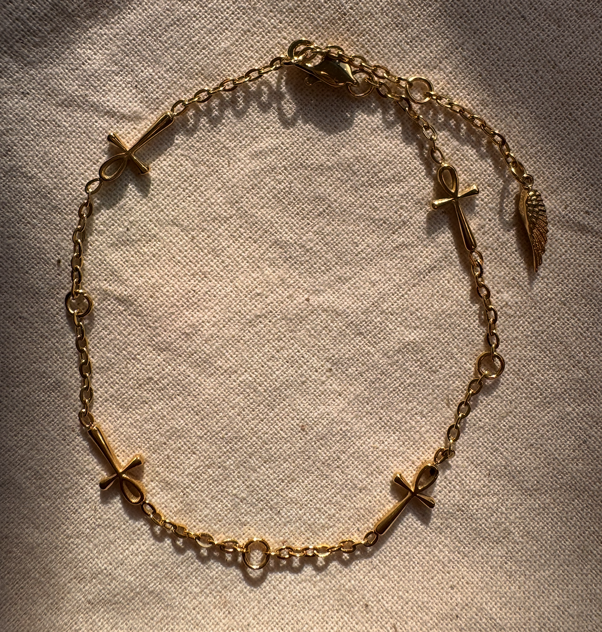The Ankh Chain Bracelet