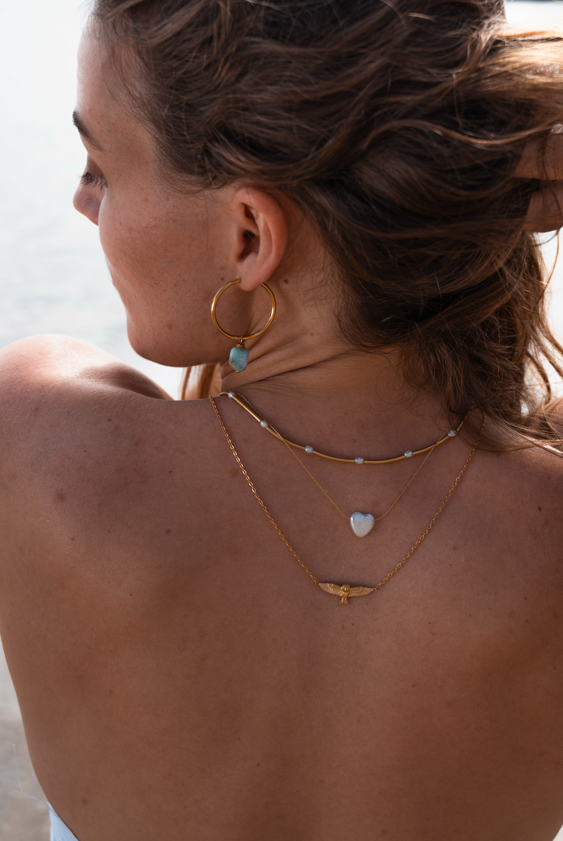 FUKUSEN — Connecting the Dots Necklace